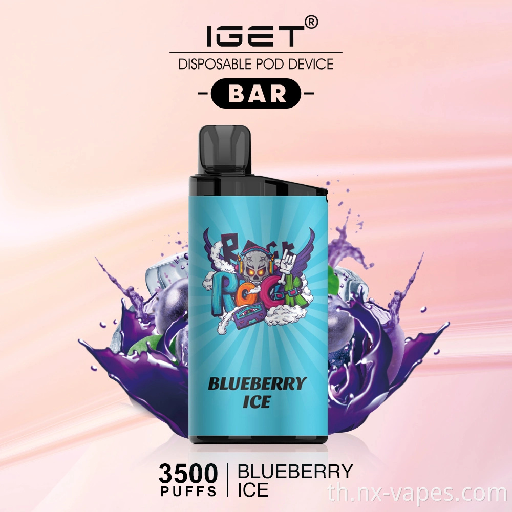 OEM IGET BAR 3500 พัฟที่ดีที่สุดผู้ผลิต VAPE IGET